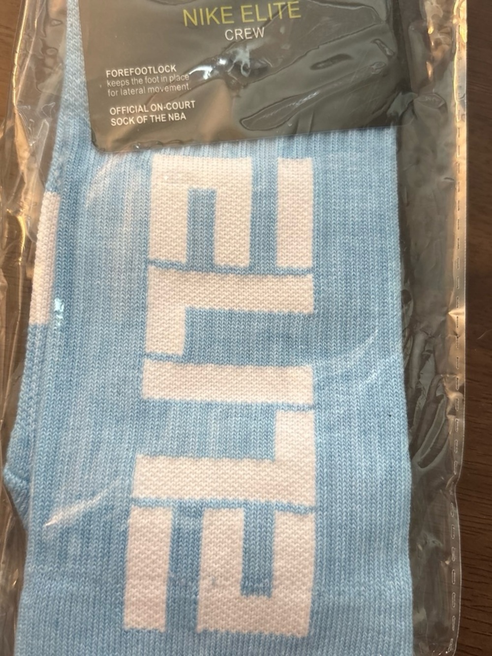 BNWT Nike Elite Crew Basketball Socks -, blue